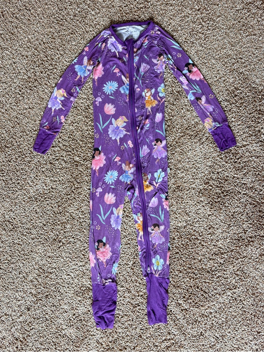 Little Sleepies ballerina zippy